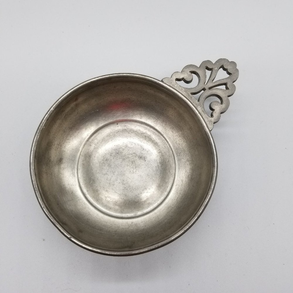 Vintage International Pewter Porringer Nappy Bowl